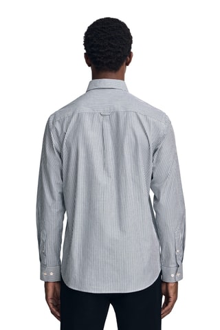 Chemise - Blanc et bleu marine
