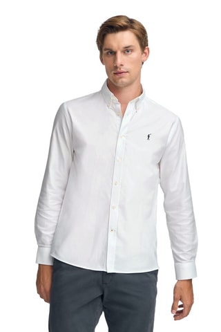 2 chemises regular - Blanc et bleu clair