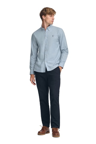 2 chemises regular - Blanc et bleu clair