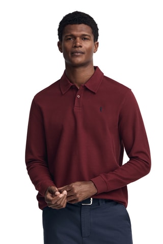 Polo relaxed - Bordeaux