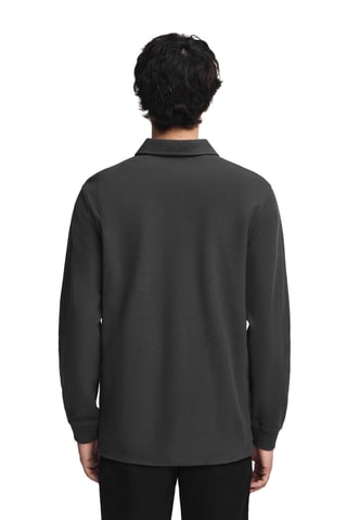 Polo relaxed - Gris foncé