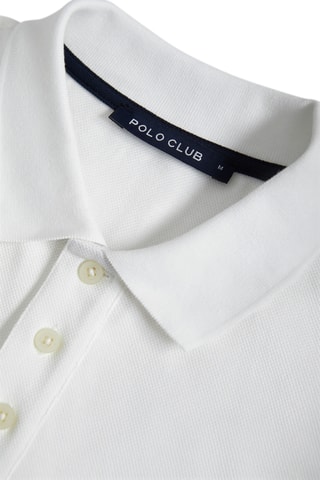 Polo regular - Blanc