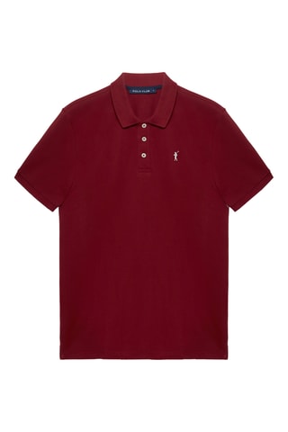 Polo regular - Bordeaux