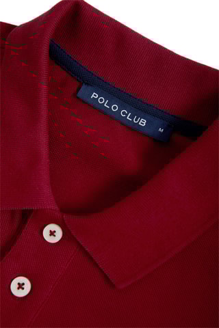 Polo regular - Bordeaux