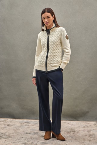 Gilet slim - Écru