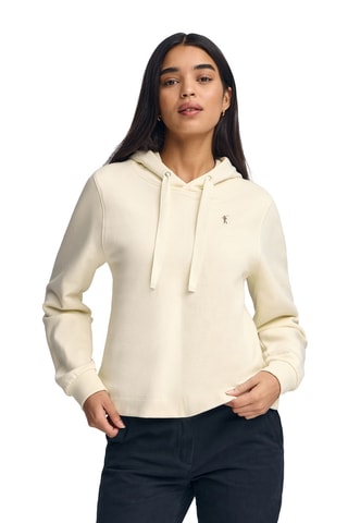 Sweat à capuche - Ecru