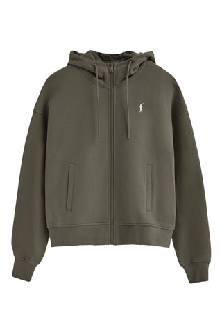 Sweat à capuche - Kaki
