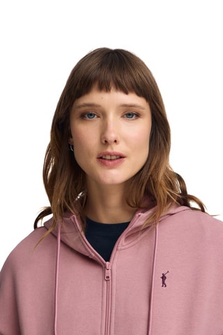 Sweat à capuche - Rose