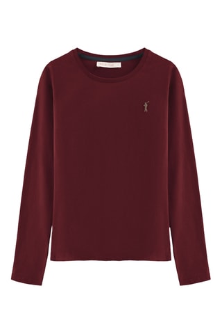 T-shirt slim - Bordeaux