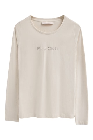 T-shirt slim - Ecru