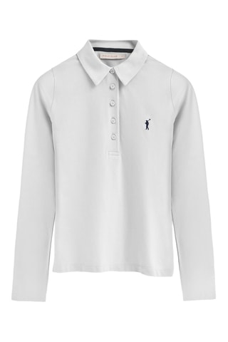 Polo slim - Blanc