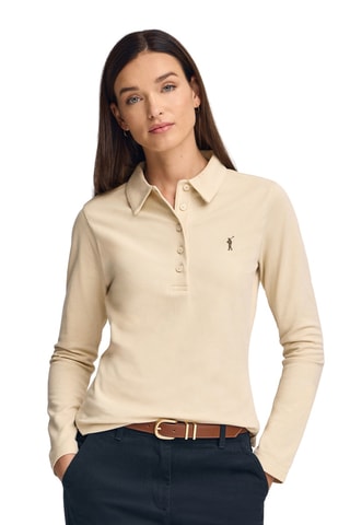 Polo slim - Beige