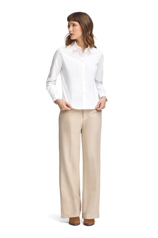 Chemisier slim - Blanc