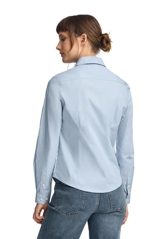 Chemisier slim - Bleu clair