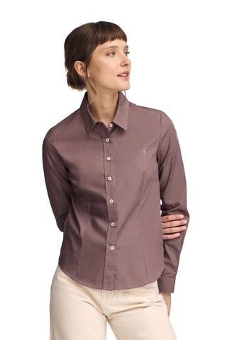 Chemisier slim - Taupe