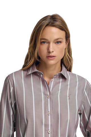 Chemisier relaxed - Taupe