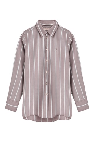 Chemisier relaxed - Taupe