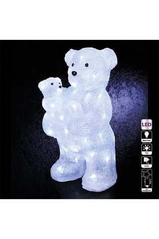 Ours lumineux LED - Blanc