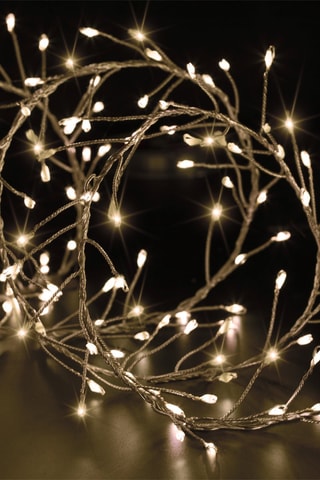 Guirlande de Noël LED - Blanc froid - 10 m