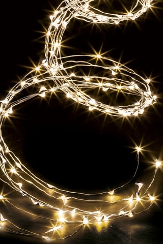 Guirlande de Noël LED - Blanc chaud - 2 m