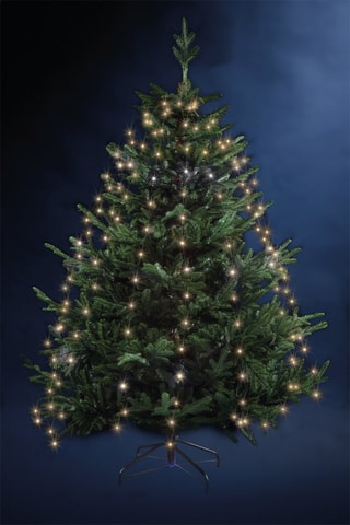 Guirlande pour sapin LED - Blanc chaud - 1,65 m