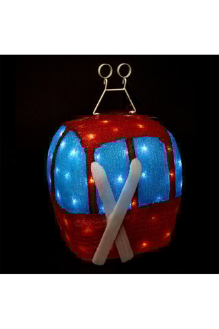 Cabine lumineuse LED - Rouge