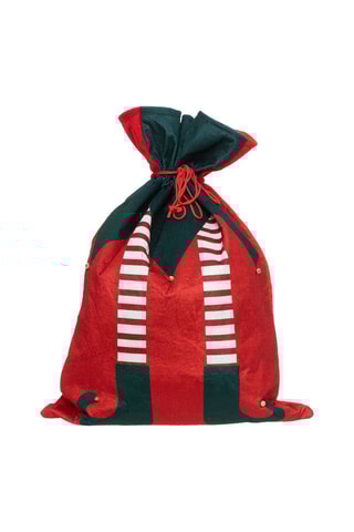 Hotte de Noël - Rouge - 50 x 70 cm 