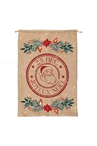 Hotte de Noël - Beige - 50 x 70 cm 