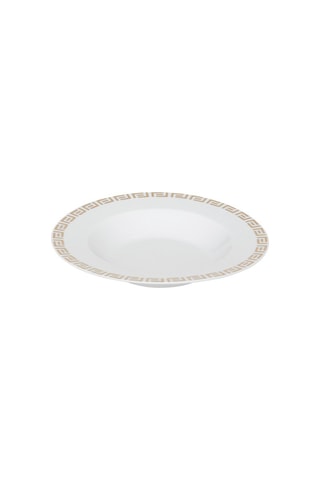 Assiette creuse en porcelaine - 22 cm
