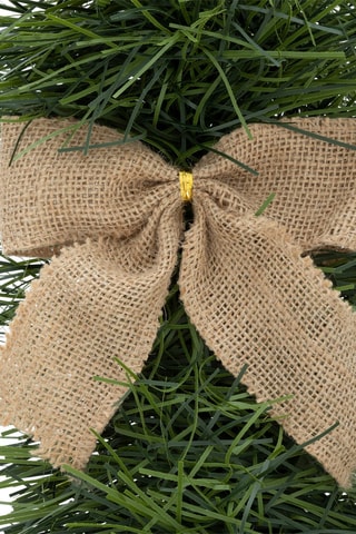 Guirlande de Noël - Vert et beige - 2,7 m