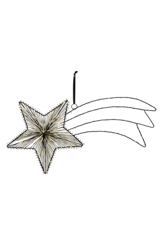Etoile filante LED - Noir 