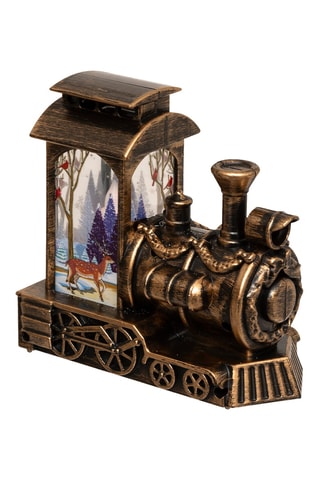 Décoration de Noël - 12,5 x 12 x 6 cm - Marron