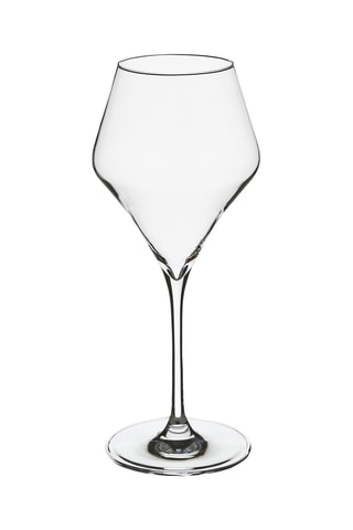 6 verres à vin en cristallin - 37 cl