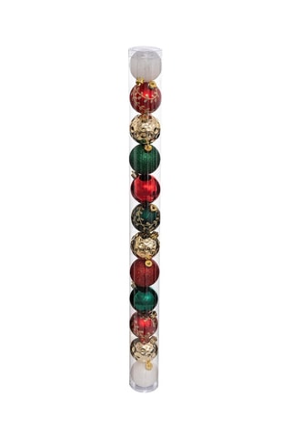 12 boules - 6 cm