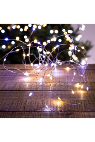 Guirlande LED - Blanc chaud et blanc froid