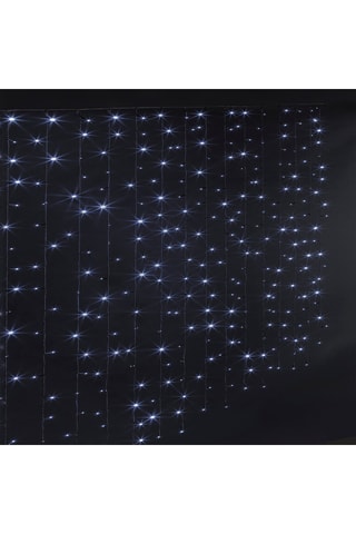Rideau de façade LED - Blanc froid - 1,5 x 2 m
