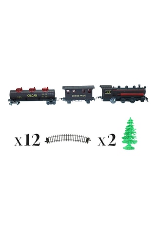 Train électrique de Noël - 17 pièces