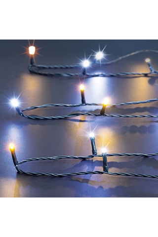 Guirlande LED - Blanc froid et blanc chaud