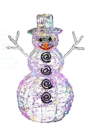 Bonhomme de neige LED - Blanc