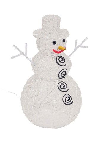 Bonhomme de neige LED - Blanc
