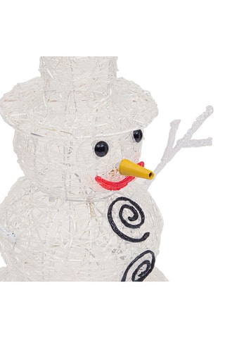 Bonhomme de neige LED - Blanc