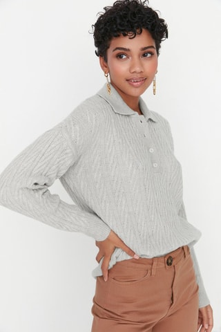 Camisola Cinzento