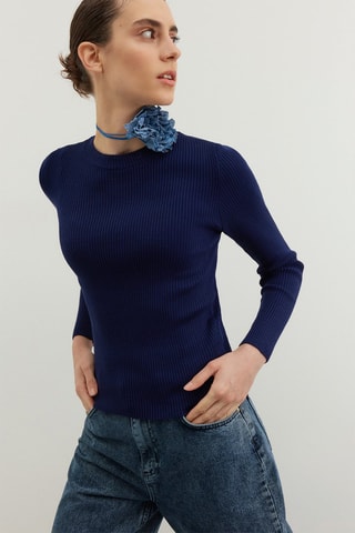 Camisola - Azul-marinho