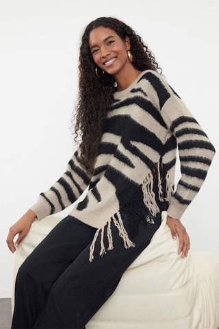 Camisola regular - Bege