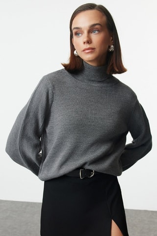 Camisola oversize - Antracite