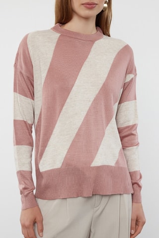 Oversized trui - Roze