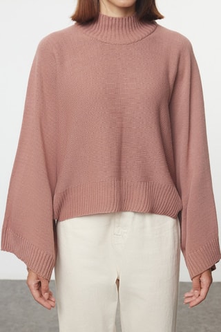 Oversized trui - Oudroze