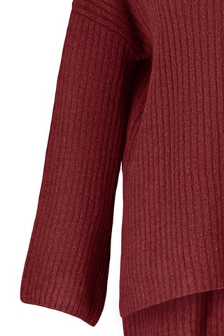 Camisola oversize - Bordô