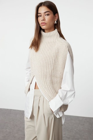 Poncho - Bege