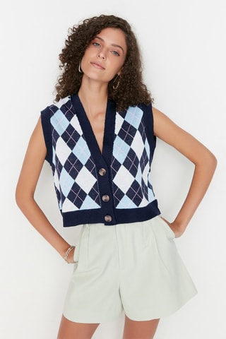 Vest - Marineblauw